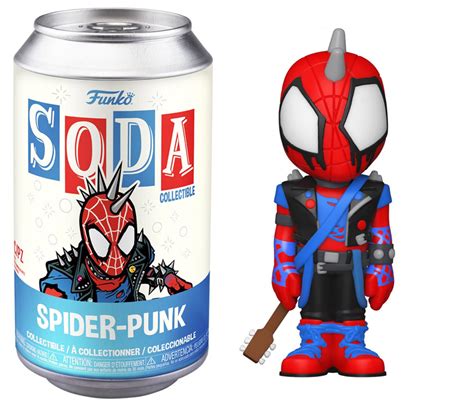 Spider Man Atsv Pop Vinyl Soda Spider Punk W Ch Shopforgeek