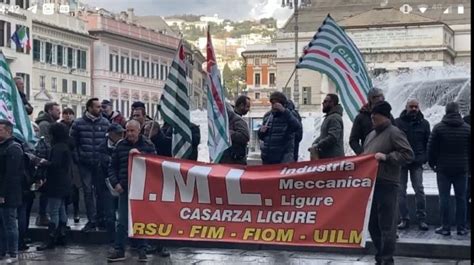 Iml Casarza Ligure Presentata Ai Sindacati Unipotesi Di Piano