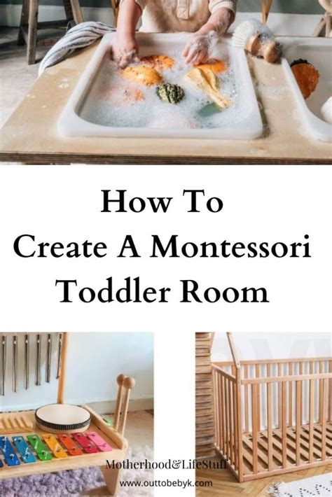 How To Create A Montessori Toddler Room - Womanhood And LifeStuff