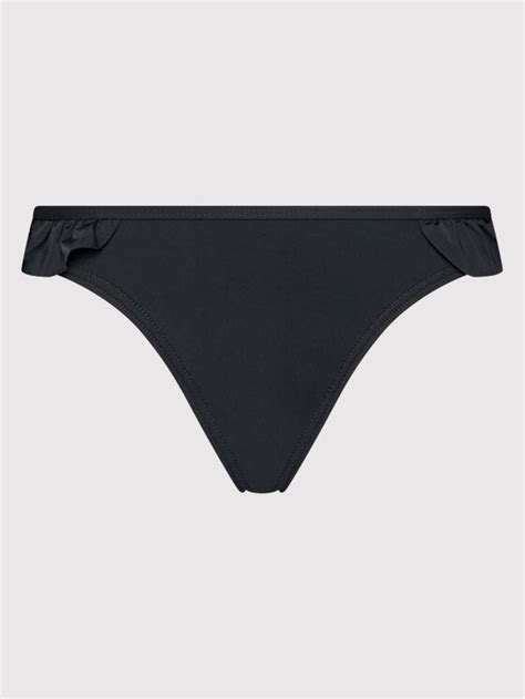 Pieces Bikini Unterteil Vada 17121195 Schwarz Modivo De