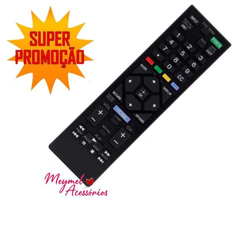 Controle Remoto Para Tv Lcd Led Sony Bravia Shopee Brasil