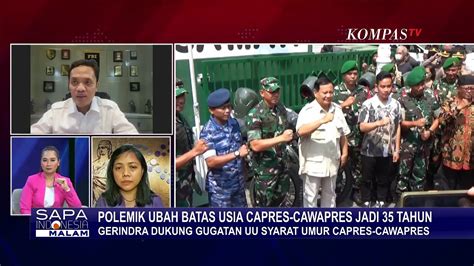 Gugatan Uu Pemilu Soal Batas Usia Capres Cawapres Buat Polemik Ini