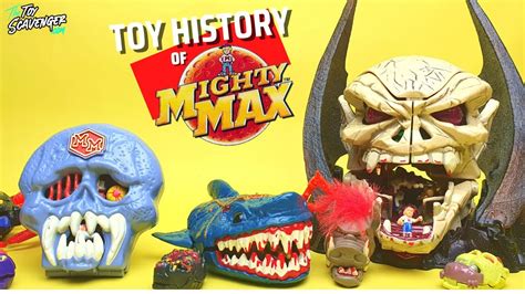 The Toy Scavenger S Toy History Of MIGHTY MAX YouTube