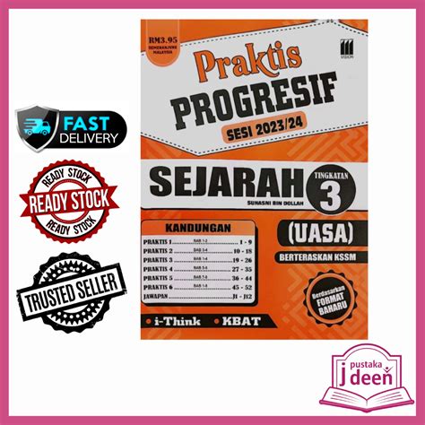 Jdeen Buku Latihan Tingkatan Sejarah Praktis Progresif