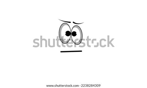 Scared Face Emoji Flat Vector Graphic Stock Vector (Royalty Free ...