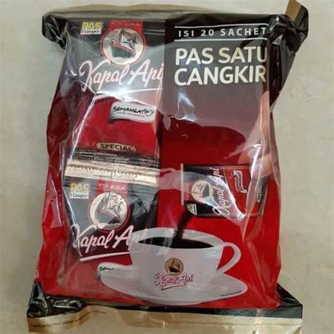 Jual Kopi Bubuk Kopi Kapal Api Special Isi 20 Sachet Shopee Indonesia