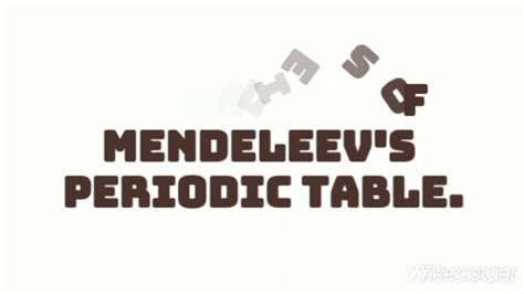 11 Chemistry Anomalies Of Mendeleevs Periodic Table Youtube