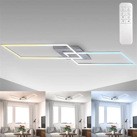 B K Licht Plafoniera Led Soffitto Moderna X X Cm W Lm