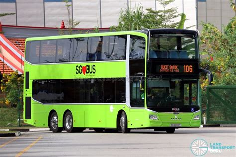 Bus 106 Tower Transit MAN A95 Euro 6 3 Door SG6285T Land