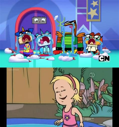 Sally Laughs At Unikitty And Friends Crying By Pingguolover On Deviantart