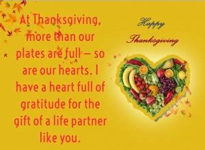 Thanksgiving Love Quotes for Her - Thank You Sayings