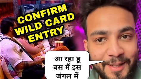 Elvish Yadav Wild Card Entry Elvish Yadav Confirmed His Entry In BB