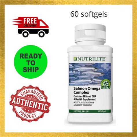 Amway Nutrilite Salmon Omega Complex 60 Sg 100 Amway Original