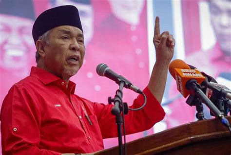 Ahmad Zahid Terbuka Dua Jawatan Tertinggi Umno Dipertandingkan Sinar