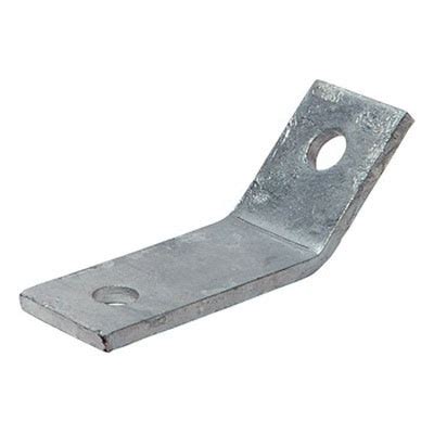 Unistrut P1546EG Electrogalvanized Steel 2 Hole 45 Degree Outside Angle