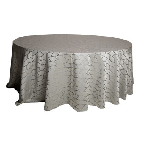 Silver Diamond Round Table Cloth For Hire Ueg Event Rentals