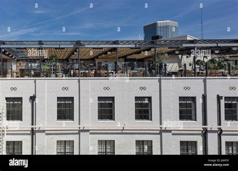 Rooftop restaurant. The Ned Hotel, London, United Kingdom. Architect ...