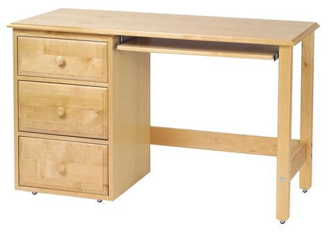 Maxtrix Student Desk w/ Left Drawers in Natural 2415LN