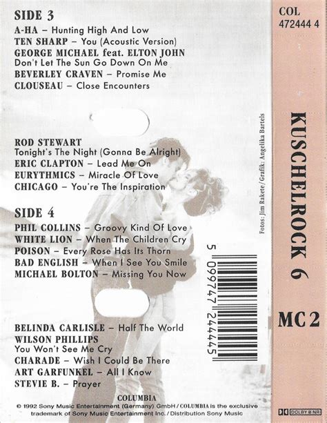 Various Kuschelrock 6 2xCassette Compilation VinylHeaven Your