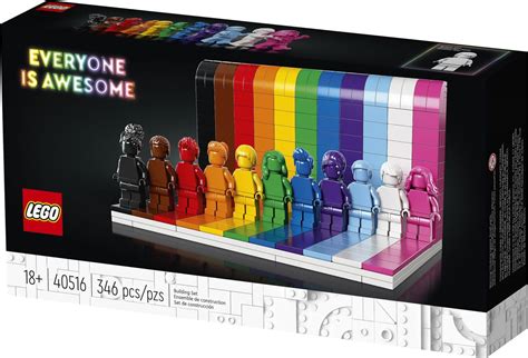 Review LEGO 40516 Everyone Is Awesome Pride Month LEGO Set Jay S