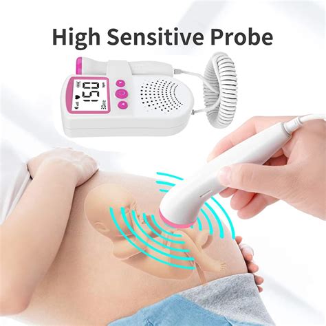 3mhz 9 Semana Doppler Fetal Para Mulheres Gr Vidas Dopler Bebe Sonar