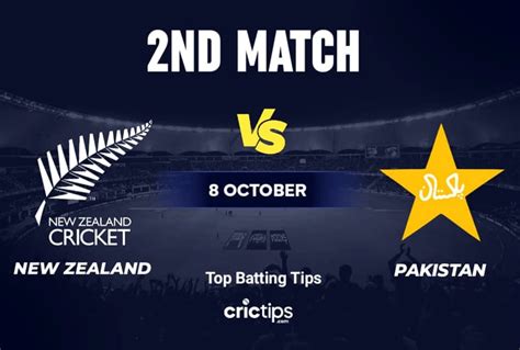 New Zealand Vs Pakistan 2nd Match Prediction Dream 11 Fantasy 11