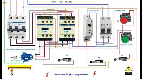 Inversi N De Giro Finales De Carrera Temporizado Proyectos El Ctricos