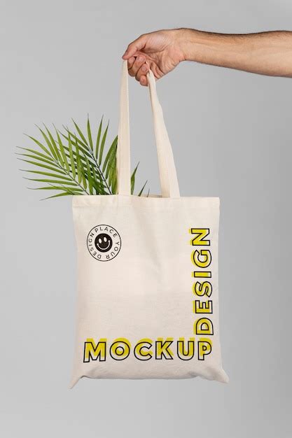 Premium Psd Minimalistic Tote Bag Mockup