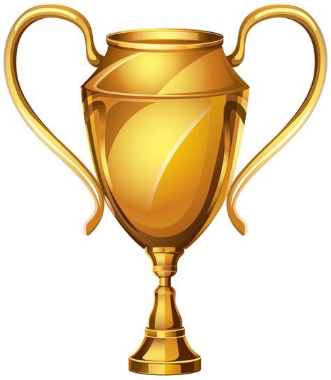 Free gold trophy award 19005374 PNG with Transparent Background