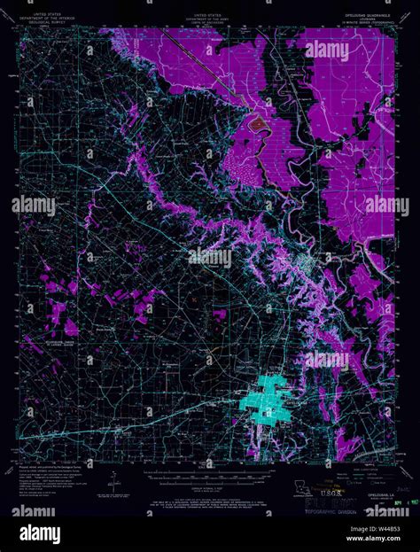 Map Of Opelousas Hi Res Stock Photography And Images Alamy