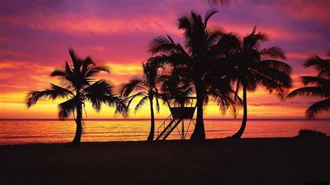 Hawaiian Sunset Wallpapers - Wallpaper Cave