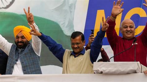 MCD Poll Result 2022 AAP Marks Maiden Win Ending 15 Yr BJP Rule 10