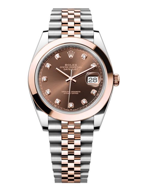 Đồng Hồ Rolex Datejust M126301 0004 Oystersteel Và Vàng Everose Mặt Số