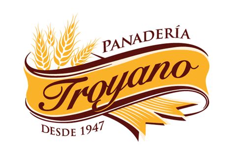 Panadería Troyano Logotipo De Panadería Panadería Panaderías