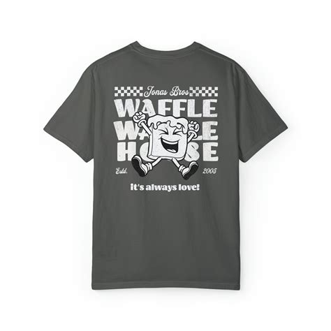 Jonas Brothers Shirt Waffle House Retro Design Jobros T-shirt - Etsy