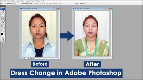 Adobe Photoshop Tutorial How To Change Dress Sari Dress