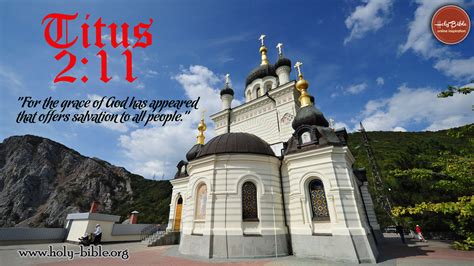 Bible Verse of the day – Titus 2:11 | Holy Bible