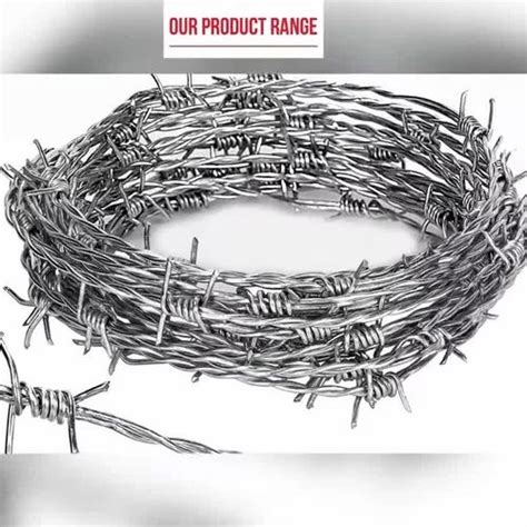 Barbed Wire Mm Tata Wiron Fencing Gi Barbed Wire Wholesale