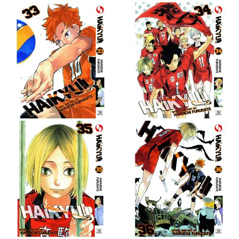 Full Set Haikyu Haruichi Furudate Manga Vol 1 45 End English Fast