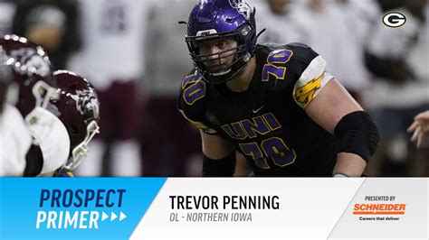 Prospect Primer Trevor Penning Ot Northern Iowa Youtube