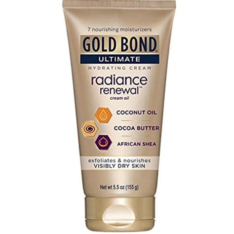 Gold Bond Ultimate Radiance Renewal Cream Oil 5 5 Oz Pack Of 2