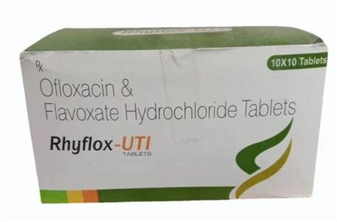 Oploxacin Flavoxate Hydrochloride Tablet 100 Mg At Rs 1420 Box In New