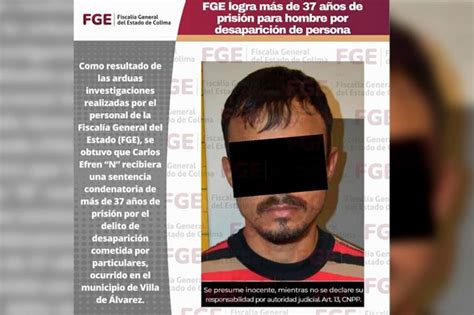 Fge Logra Más De 37 Años De Prisión Para Hombre Por Desaparición De