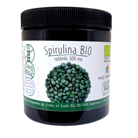 Pi Przemian Spirulina Bio Tabletki G