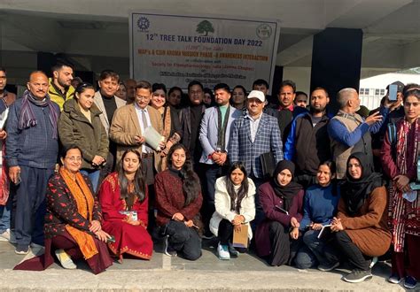 CSIR-IIIM Jammu celebrated the 12th Tree Talk Foundation day in ...