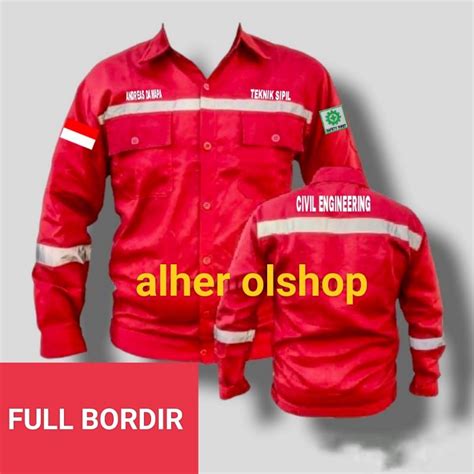 Jual Wearpack Atasan Imj Panjang Kemeja Civil Engineering Baju Civil