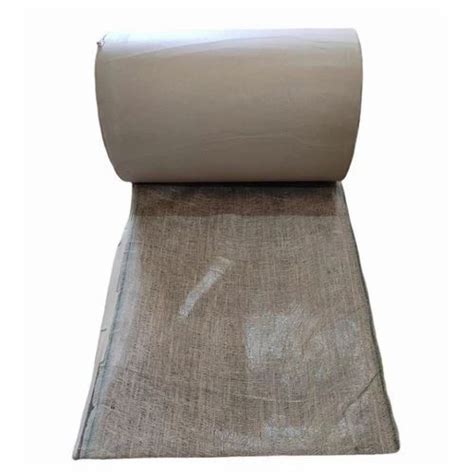 Brown Poly Laminated Bitumen Hessian Cloth For Packaging Packaging