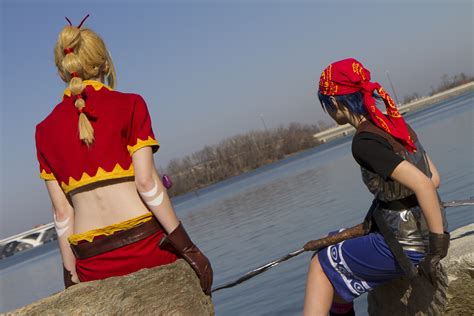 Chrono Cross - Kidd and Serge Photoshoot 6 by octomobiki on DeviantArt