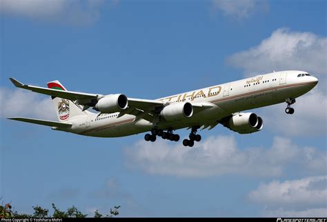 A6 EHA Etihad Airways Airbus A340 541 Photo By Yoshiharu Mohri ID