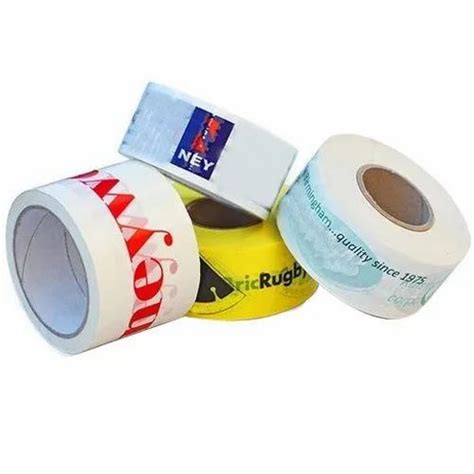 Single Sided Printed BOPP Tape For Packaging Adhesive Type Self